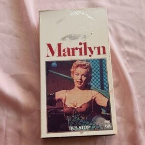 Vintage 1987 Marilyn Monroe Bus Stop VHS